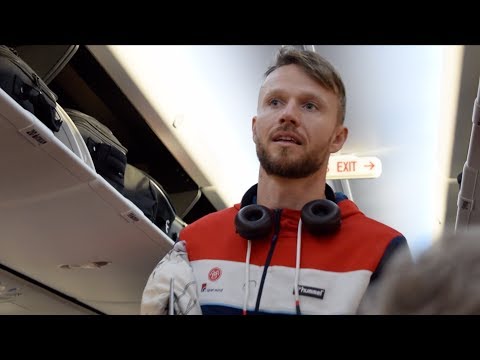 AaB's vej til træningslejren i Tyrkiet