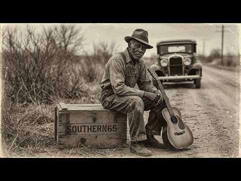Cottonfield Midnight Echoes | Delta Blues 1930s | Gritty Acoustic Mississippi