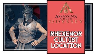 Assassin's Creed Odyssey Rhexenor the Hand Cultist Location (Delian League Cultists)