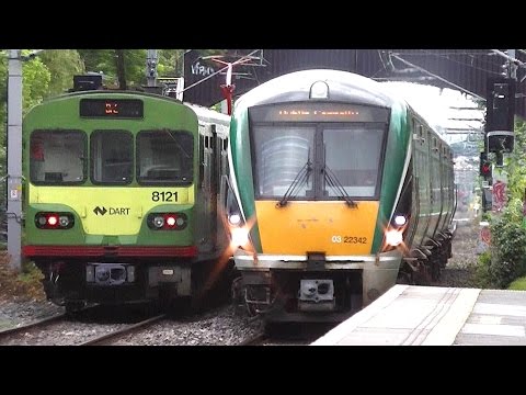 IE 22000 Class Intercity Train number 22342 - Sydney Parade, Dublin