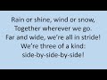 Snow Buddies Lyric Video