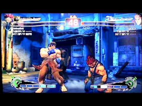 スーパーⅣ AE: trininative [AK] vs giraux [RY]