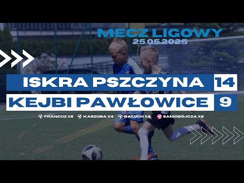 25.05.2025 - Mecz Ligowy 2017:   Iskra Pszczyna - Kejbi Pawłowice