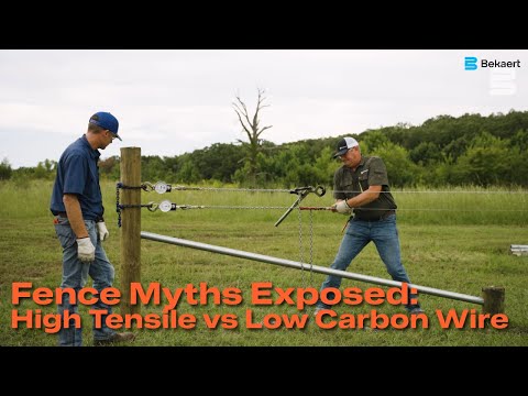 Fence Myths Exposed: High Tensile vs Low Carbon Wire