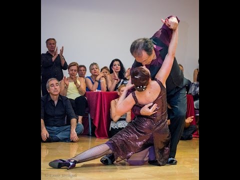  Gustavo Naveira  and  Giselle Anne  are  dancing  at  Catania Summer Tango Week  in  2016