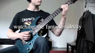 Muse - Falling Away With You Lyric Video + Guitar Cover - Portal of Sanity - HD