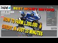 Ride 4 Tips And How To Farm Money 💰1.200.000 Credit in 15 Minutes | #Ride4Tips&Tricks 💸