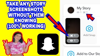 How to take Screenshot in snap chat without them knowing 2021 #STORIES #snapchat #snapchatstories