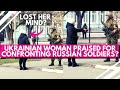 Strong Woman Praised For Telling Russian Troops To Carry Seeds So Flowers Grow Where They Die