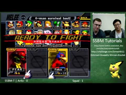 UCI 12 - Anto (Samus) vs Squid (Falco) - Super Smash Bros. Melee