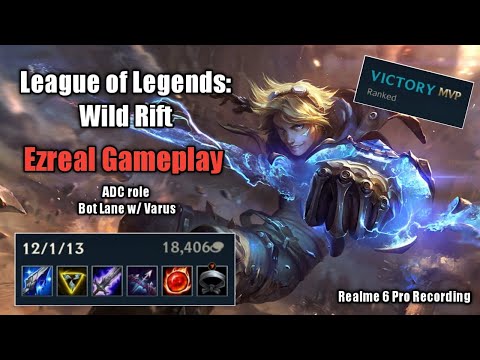 League of Legends Wild Rift PH (Ezreal Hot Gameplay - ADC role)