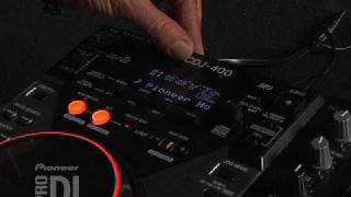 Video thumbnail for CDJ-400 Introduction by PioneerProDJMedia