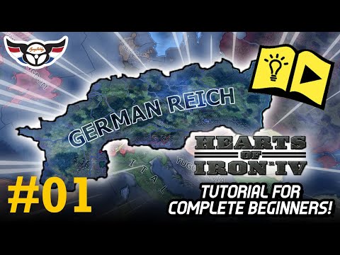 Hearts of Iron IV: Tutorial For Complete Beginners - ep1