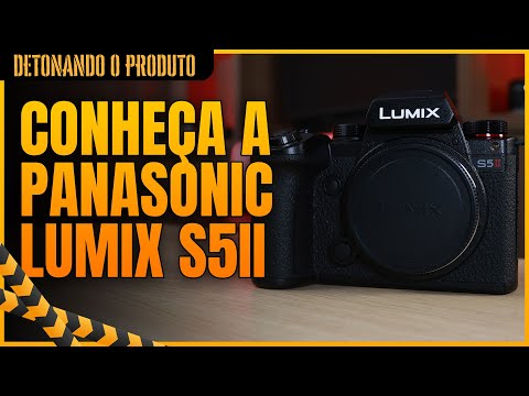 さっとんS5×2 Câmera Panasonic Lumix S5 II - Corpo | Câmera Mirrorless Full