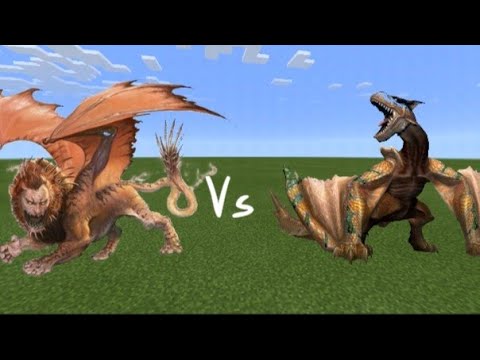 manticore vs tigrex Minecraft mob battles