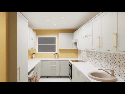 Cum poate fi amenajată o bucătărie de nouă metri pătrați în 6 moduri diferite | Lovedeco