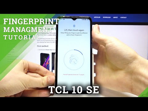 How to Add Fingerprint to TCL 10 SE – Set Up Screen Lock