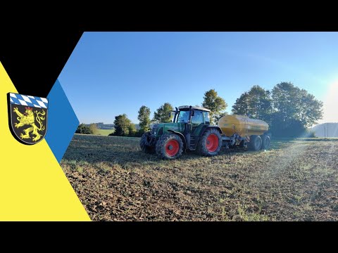 Gülleausbringung/-einarbeitung 2020 beim Wirt´s Wambach | Fendt 712 Vario | 2x Scania Lkw