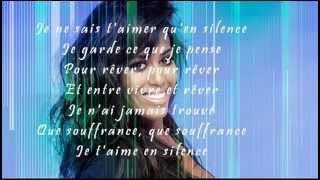 Amel Bent - En silence (Paroles)