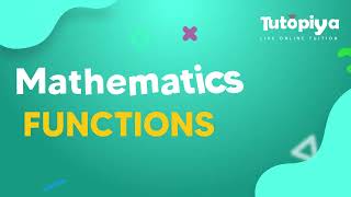 Domain and Range of Functions