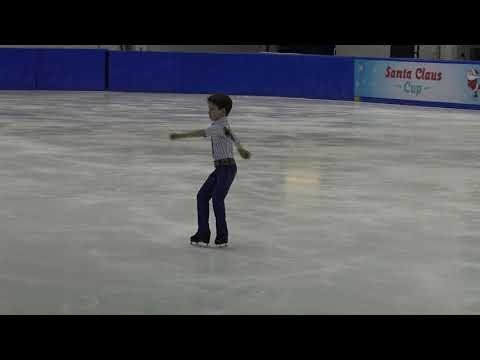 13th Santa Claus Cup 2019: Kirill Sheiko(ISR) - Mini Cubs Boys ISU 8 Free Skating