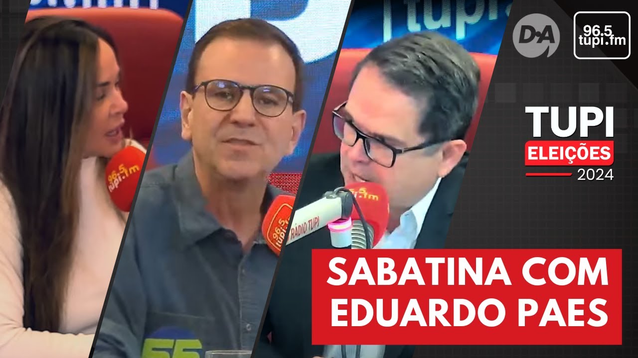 Na Tupi, Paes defende parte da Guarda Municipal armada e define prazo de implantação do JaÉ