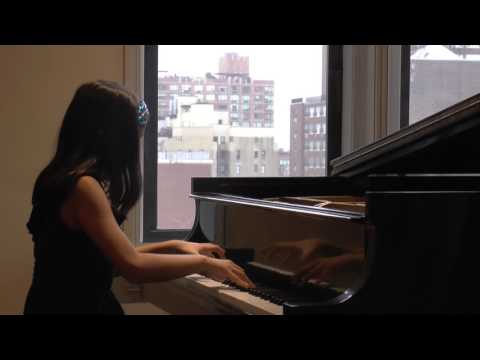 Rosalia play Moszkowski Etude in F Major, Op. 72 No. 6