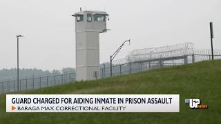 Former Baraga prison guard charged after inmate attacks coworker