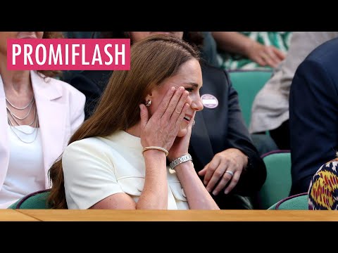 Wimbledon-Finale: Standing Ovation berührte Prinzessin Kate