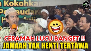 Download lagu Ceramah Lucu,  Jamaah Tak Sanggup Tahan Tawa - Prof. H. Abdul Somad, Lc.D.E.S.A.,Ph.D mp3