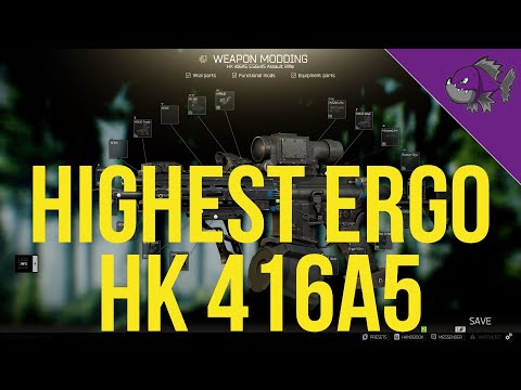 Highest Ergo HK 416A5 - Modding Guide - Escape From Tarkov