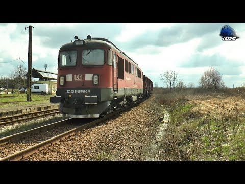060-DA 60-1665-8 & Marfar DB Cargo Freight Train in Oradea Est Triaj - 02 April 2018