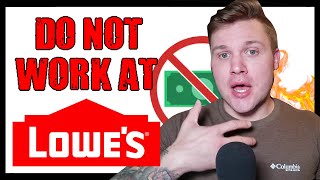 Lowe's Is In Trouble! | How Is This Legal | Employees Message Me | Lowes