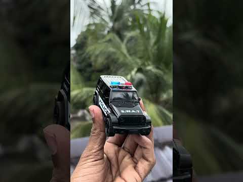 Black SWAT Police Jeep 1:43 Diecast Metal Car | Pull Back Action | Buy at BiggDeals.in  #diecastcar