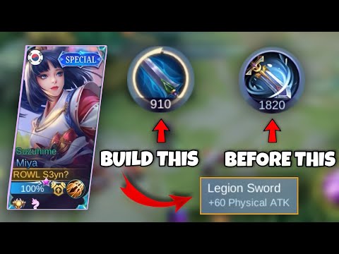 Miya users, try this new first item build for Miya ( big damage )