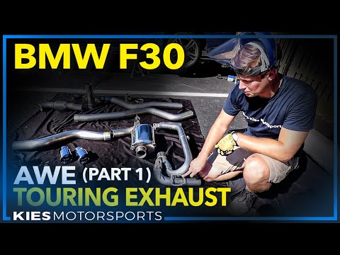 AWE Touring Exhaust Installation on a 2013 BMW F30 335i xDrive (part 1)