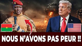 LE DISCOURS DE TRAORÉ QUI A ÉNERVÉ DONALD TRUMP