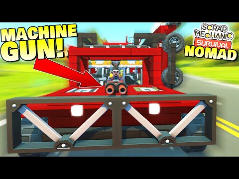 A Mounted Machine Gun Belongs On Every Mobile Base! - Survival Nomad 12