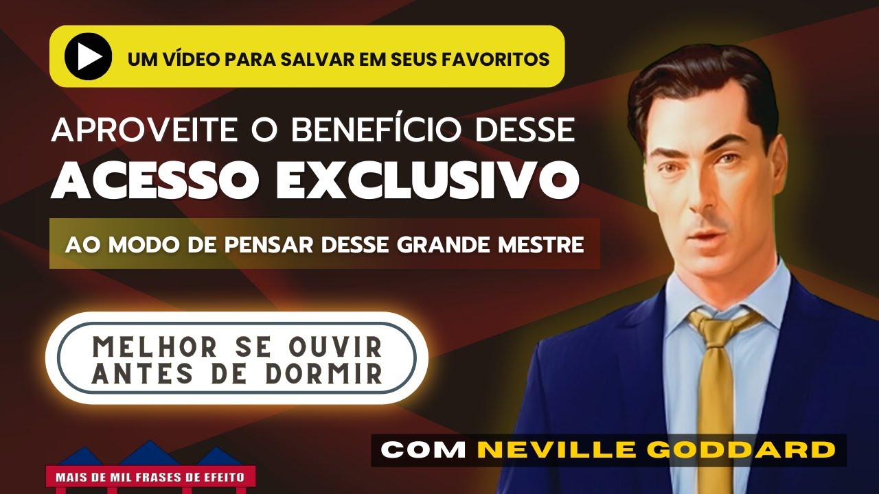 AFIRME COMO NEVILLE | PENSE COMO NEVILLE | MATERIALIZE COMO NEVILLE