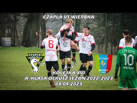 LKS Czapla Czaple Małe- LTS Ospel Wierbka 3-1 (08.04.2023) A- klasa Olkusz sezon 2022/2023