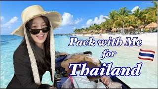 Pack with Me for Thailand Travel Trip 2022 | Packing Tips from Japan | タイ旅行 Packing