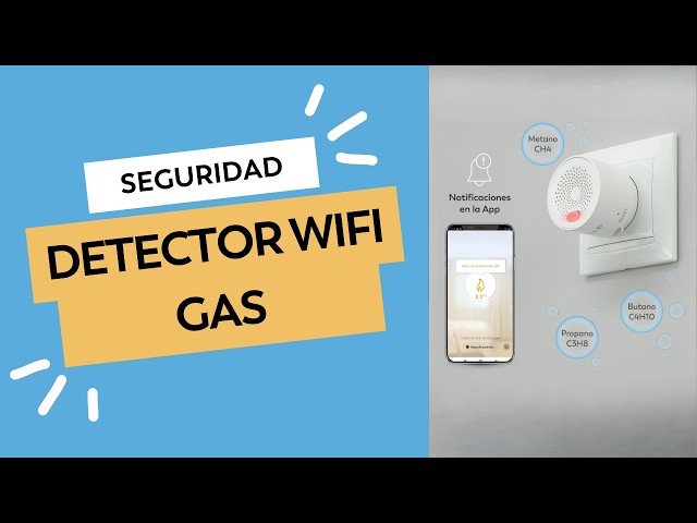 Vídeo relacionado con Smartwares Detectores de Gas - Gas Natural, Gas Ciudad - Propano, Butano y metano (GNL,GLP) - Vida útil : 5 Años - FGA-13410