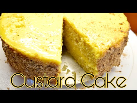 Custard cake / easy cake filling / lock down party cake/ basic cake recipe