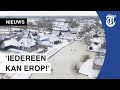 Zien: Nederland geniet van natuurijs