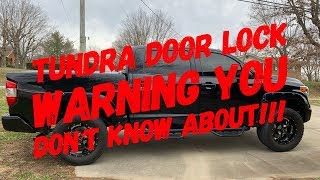 Tundra Door Lock WARNING You Don’t Know About