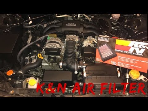 How To - K&N Air Filter - FRS/BRZ/GT86
