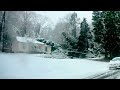 1 3 2022 Stokesdale NC Snowfall Aerial And Dashcam