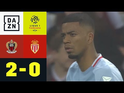 Benjamin Henrichs und Co. trotz Niederlage gerettet: Nizza - Monaco 2:0 | Ligue 1 | DAZN Highlights