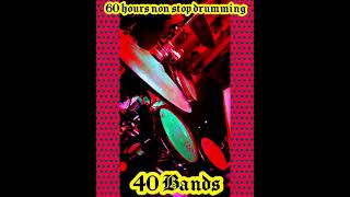 NRBQ, I want you to feel good too, drum cover by 60hourdrumathon