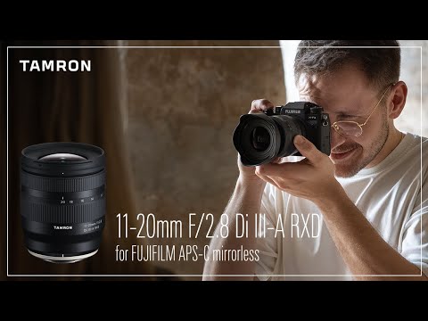 Lente Tamron 11-20mm f/2.8 Di III-A RXD para FUJIFILM X | Grande